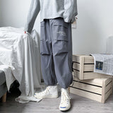 Black Cargo Pants Men‘s Hip Hop Streetwear Fashion Jogger Harem Trousers Man Casual  Sweatpants New Male Pants Big Size 5XL