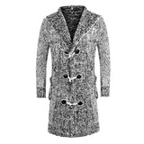 Cardigans Sweaters For Men Winter Warm Hooded Long Sweatercoat Fashion Style Men Casual Sweaters Cardigan Long Sweaters Size 5XL