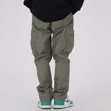 Harajuku Painted Streetwear Cargo Pants Mens Drawstring Wide Leg Casual Pocket Trousers High Street Drawstring Loose Track Pants