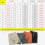 New Summer Men Harem Shorts Streetwear Knee Length Oversize Short Jogger Pants Baggy Casual Beach Shorts Big Size 8XL