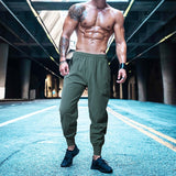 Mens Joggers Pants Summer Fashion Sweatpants Streetwear Fitness Tracksuit Jogging Pants Men Gym Clothing Muscle Sports Trousers