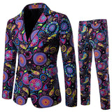 Foesce New Men's Fashion Suit Two-piece Casual Suit  Fashion Men Blazer Mens Suits with Pants