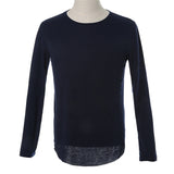 HOT  Autumn Casual Men T-Shirt Solid Color Long Sleeve Slim Fit T Shirt Man Casual T Shirts New Fashion Brand Men Clothes