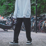 Autumn Cotton Casual Pants Men's Fashion Black/Khaki/Green Straight Pants Men Streetwear Loose Hip-hop Cargo Pants Mens Overalls