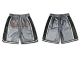 Hip Hop Casual Shorts Embroidery Color Block Patchwork Jogger Cargo Cotton Short Pants Men Loose Streetwear Sweatpants