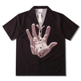 Dark Icon Street Fashion Men's Shirts Short Sleeve Summer Holiday Hawaiian Shirt Polo Shirt