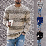 Autumn Winter Men's Sweater Fashion Long Sleeve O-Neck Pullovers Sweaters Men Casual Knit Sweater Jersey Coat Mens Clothes