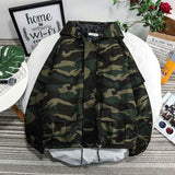 Spring New Camo Jacket Men Fashion Washed Military Wind Hooded Jacket Man Streetwear Hip Hop Loose Bomber Jacket Male Clothes