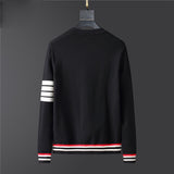 Foesce new Winter Thickness Pullover Men O-neck Solid Long Sleeve Warm Slim Sweaters Men's Sweater Pull Male Clothing Cotton Wool