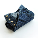 Striped Jeans Men Vintage Men Jeans  Denim Overalls Men Jeans American Railroad Work Pants Overalls jeans Slim Fit