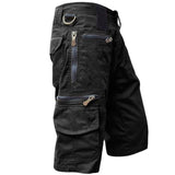 Foesce Men's Military Cargo Shorts  Army Camouflage Tactical Joggers Shorts Men Cotton Loose Work Casual Short Pants Plus Size 5XL