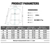 Foesce Denim Shirt Men Long Sleeve Men Casual Cotton Jeans Shirt Slim Suede Matching Mens Solid Pocket Shirts Tops Chemise Homme