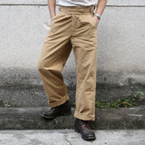 Foesce Gurkha Pants Vintage UK Army Military Trouser For Men Khaki Olive