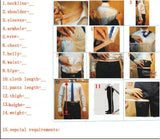 Spring Summer Custom Made Light Blue Linen Men Suits Wedding Suits Slim Fit 3 Pieces Tuxedos Best Man Suits (Jacket+Pants+Vest)