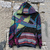 Foesce 1 Vintage Rose Skull Printed Long Sleeve Men's Hooded Sweatshirt Autumn Casual Hoodies For Men Fashion Hoodie Tops Streetwear