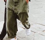 Casual Loose Straight Pants For Mens New Fashion Solid All-match Long Trouser Men Autumn Winter Simple Harajuku Pants Streetwear
