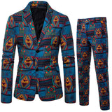Foesce New Men's Fashion Suit Two-piece Casual Suit  Fashion Men Blazer Mens Suits with Pants