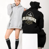 Fall Men's Fashion New Orsay Commemorative Fitness Hooded Sweatshirt Trend Loose Olympia Casual Running Sports Tops