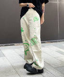 Straight casual pants men's loose wide leg fashion spring work pants japanese streetwear ruffian handsome versatile New