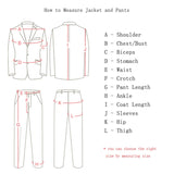 Foesce Mens Wedding Suits Groom Wear Tuxedos Prom Dresses Best Man Suit Party Suit Business Suit Three Pieces Suit( Jacket+Pants+Vest)