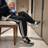 Men's Sweatpants Autumn and Winter Sweatpants Loose Plus Velvet Thickened Sweatpants Men Joggers  Mens Pants