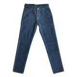 Striped Jeans Men Vintage Men Jeans  Denim Overalls Men Jeans American Railroad Work Pants Overalls jeans Slim Fit