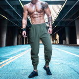Mens Joggers Pants Summer Fashion Sweatpants Streetwear Fitness Tracksuit Jogging Pants Men Gym Clothing Muscle Sports Trousers