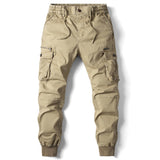 Foesce Cargo Pants Men Jogging Casual Pants Cotton Full Length Military Mens Streetwear Mens Work Tactical Tracksuit Trousers Plus Size