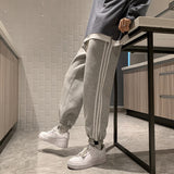 Men's Sweatpants Autumn and Winter Sweatpants Loose Plus Velvet Thickened Sweatpants Men Joggers  Mens Pants