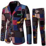 Foesce New Men's Fashion Suit Two-piece Casual Suit  Fashion Men Blazer Mens Suits with Pants