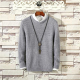 Man Winter Sweater High Collar Black Mohair Sweatshirt Slim Fit Pullover Long Sleeve Thermal Sweater Sweater Designers Mens