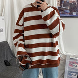 Spring Men Classic Striped Hoodies Mens Hip Hop Streetwear Sweatshirt Male Casual Trend Cotton Pullover M-5XL