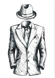 Foesce Lvory Linen Men Suits Tailored Groom Blazer Sets For Wedding Prom Ball Tuxedos Two Pieces (Jacket+Pants) Costume Homme