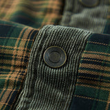 Winter Shirt For Men Thick Warm Fleece Shirts Plaid Pure Cotton Mens Shirt Long Sleeves Camisa Masculina Plus Size M-3XL