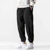 Foesce New Loose Jogging Pants Men New Fashion Fleece Autumn Winter Warm Sweatpants Male Outdoor Straight Trousers Pantalon Hommes