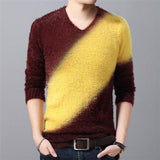 Man Winter Sweater High Collar Black Mohair Sweatshirt Slim Fit Pullover Long Sleeve Thermal Sweater Sweater Designers Mens