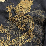 French new embroidery wild high waist y2k retro street skateboard hip hop loose pants long women mopping wide leg pants tide ins