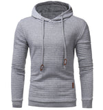 Foesce New Hoodies Men Brand Male Plaid Hooded Sweatshirt Mens Hoodie Tracksuit Sweat Coat Casual Sportswear M-4XL