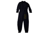 Foesce Hip Hop Streetwear Jumpsuits Men Ribbon Embroidered Cargo Pants Long Sleeve Rompers Joggers Techwear Overall Suit Men