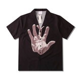 Dark Icon Street Fashion Men's Shirts Short Sleeve Summer Holiday Hawaiian Shirt Polo Shirt