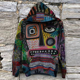Foesce 1 Vintage Rose Skull Printed Long Sleeve Men's Hooded Sweatshirt Autumn Casual Hoodies For Men Fashion Hoodie Tops Streetwear