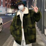 Men Autumn Winter Thicken Warm Corduroy Jackets Men's Outwear Hip Hop Coat Male Teen Casual Jacket Colorful