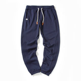 Comfortable straight leg pants classic Joker casual pants men's simple stitching sports pants