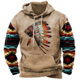 Vintage Clothing Men's Hoodies Casual Harajuku Fashion Graphics Long Sleeve Top Men Pullover Loose Oversized Male Street Pullove