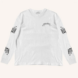 Foesce Paisley Barned Scroll Letter Printed High Street Men's And Women's Sports Long Sleeve T-Shirt