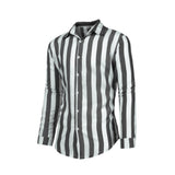 Spring Men Long Sleeve Social Fomal Shirts Slim Striped Shirt Blouses For Men Normal Top Oversized Elegant Shirt Male Clothes