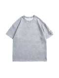 Summer Unisex Asual Suit Men's Hong Kong Style Short SleeveT-shirt Korean Streetwear Casual Preppy Shorts Two Piece Set