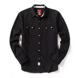 Casual Plaid Shirt for Men Flannel Long Shirt Sleeved Autumn Clothes Tops Shirt Chest Outwea Pocket Design Pocket Design