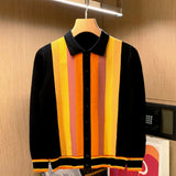 Foesce Men Autumn Winter New Loose Warm Cardigan Outwear Male Lapel Sweater Coats Men Long Sleeve Casual Knitted Jackets