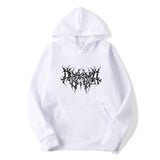 Foesce  New Retro Print Hoodies Men Women Casual Aesthetic Hip Hop Long Sleeve Loose Sweatshirt Harajuku Gothic Oversized Pullovers Tops